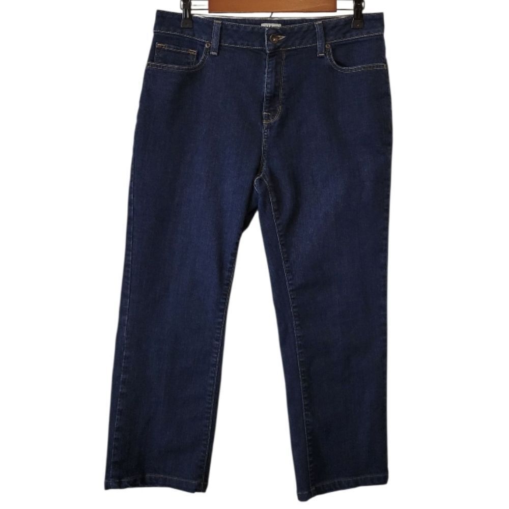 L. L. Bean Classic Fit Blue Jeans Size 12 P